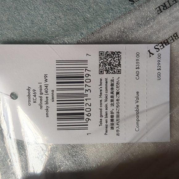 KATE SPADE SMOKY BLUE SIENNA CROSSBODY BAG - Picture 4 of 4